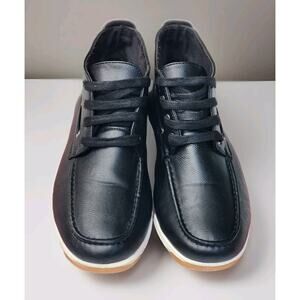 Rocawear Comfort Classic Men's Mid High Loafers Size 10 Black R-7225